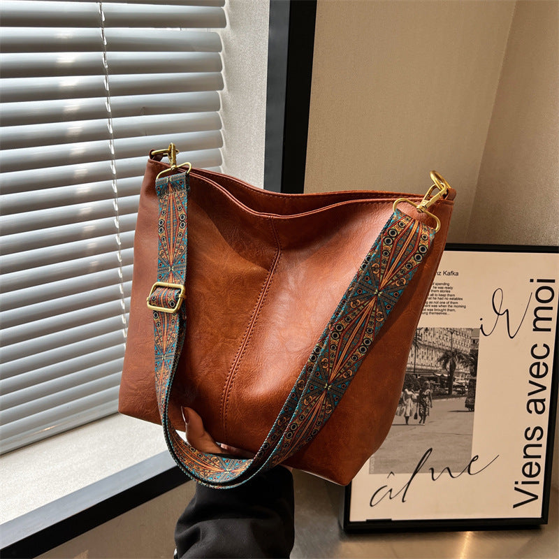 Sac à Main Cuir Vintage Féminin Élégant