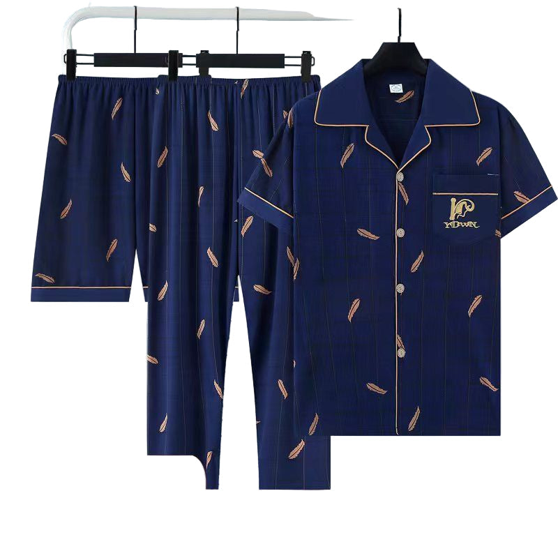 Pyjama Homme Léger pour Été - Short et Débardeur Colorés