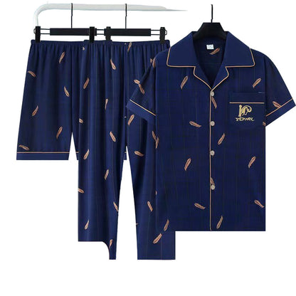Pyjama Homme Léger pour Été - Short et Débardeur Colorés