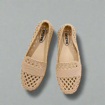 Ballerines Femmes Découpe Style Plat Confortable