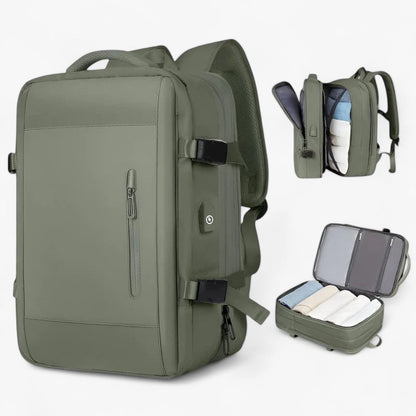 Sac de Voyage Imperméable avec Compartiment Sécurisé et Grand Volume