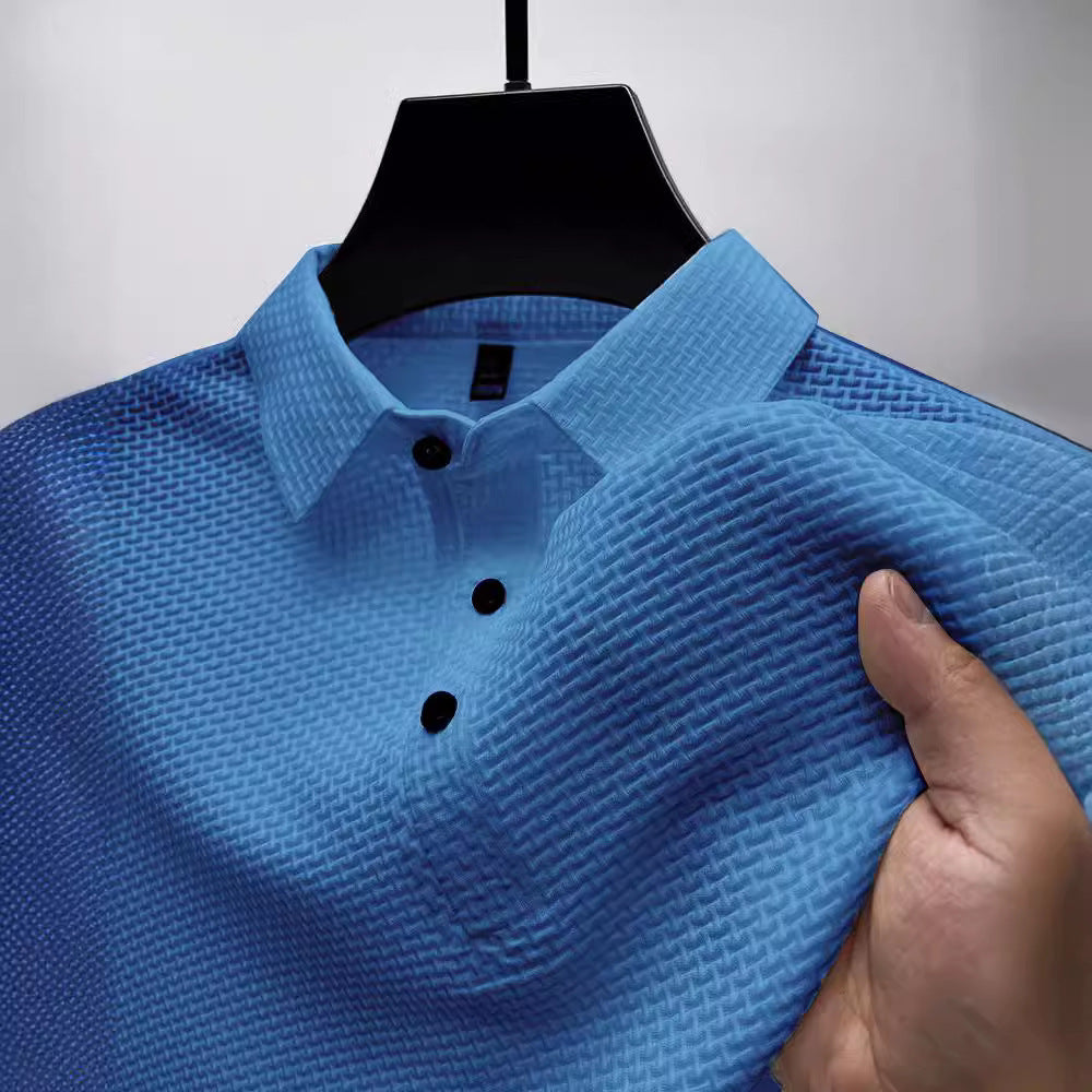 Chemise Polo Classique avec Col Amidonné et Coton Doux