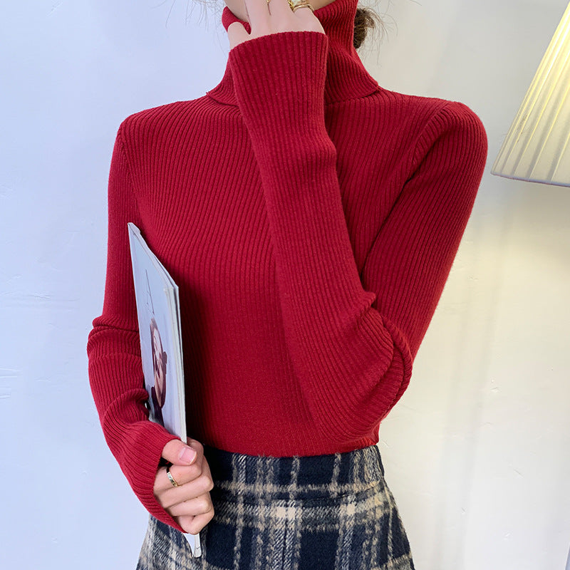 Pull à Col Roulé Femme Chic et Doux