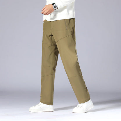 Pantalon de Randonnée Homme Élastique et Respirant avec Poches Zippées