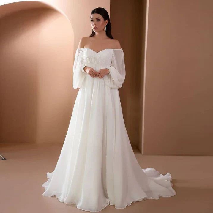 Robe de Mariage Femme Élégante pour Invitée - BerlinGlamour