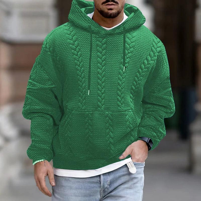Blouson polaire à capuche chaud avec poches fermées