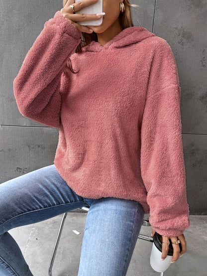 Sweat à Capuche Femme Hiver Chaud et Doux
