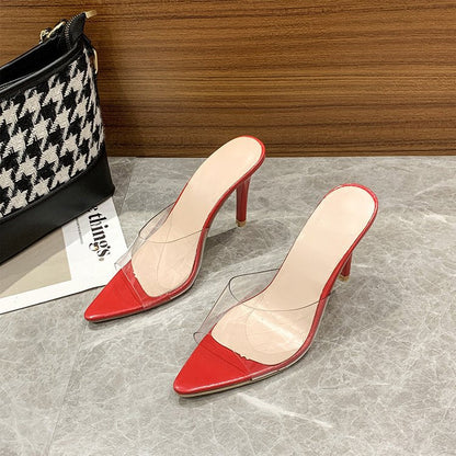 Mules Hauts Talons Bout Pointu Chic et Élégantes