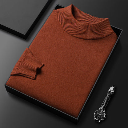 Pull Homme Hiver Chaud et Confortable Col Montant