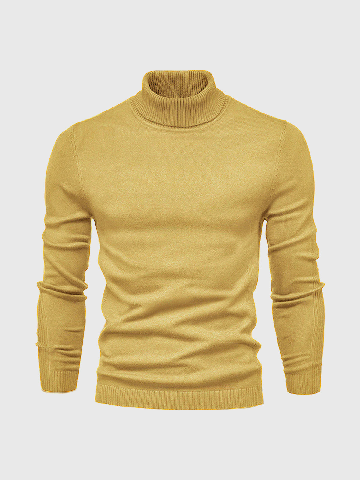 Pull à Col Roulé Homme Lavable
