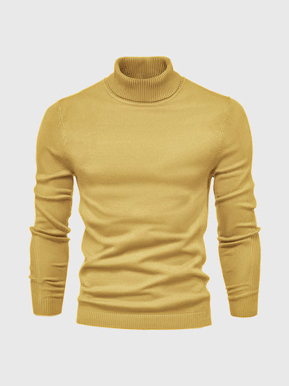 Pull à Col Roulé Homme Lavable