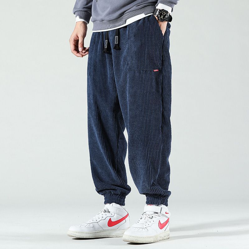 Pantalon de Jogging Corduroy Confortable Homme