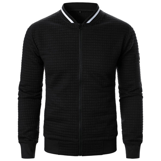 Blouson Cuir Aviateur Classique avec Fermeture Éclair Zip - PanierRoyale