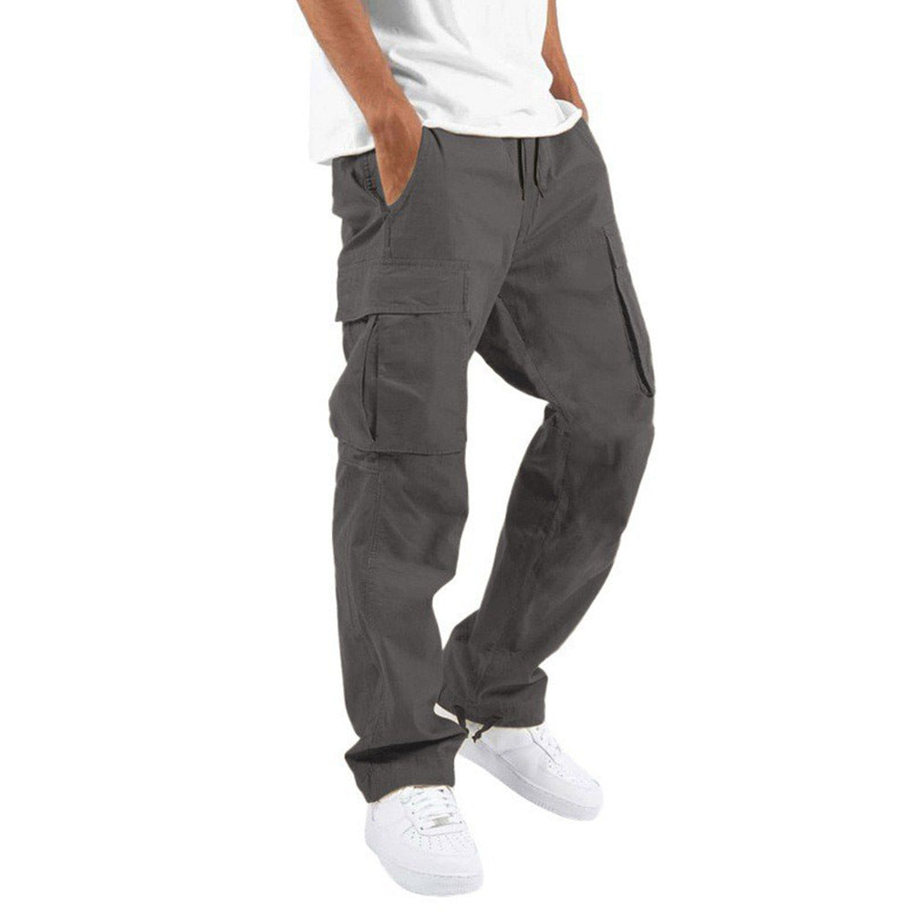 Pantalon Cargo Coton Homme Décontracté