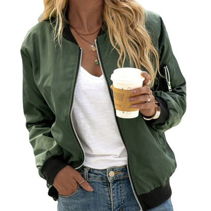 Blouson Décontracté Léger pour Femme