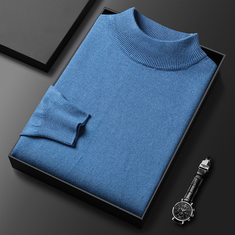 Pull Homme Hiver Chaud et Confortable Col Montant