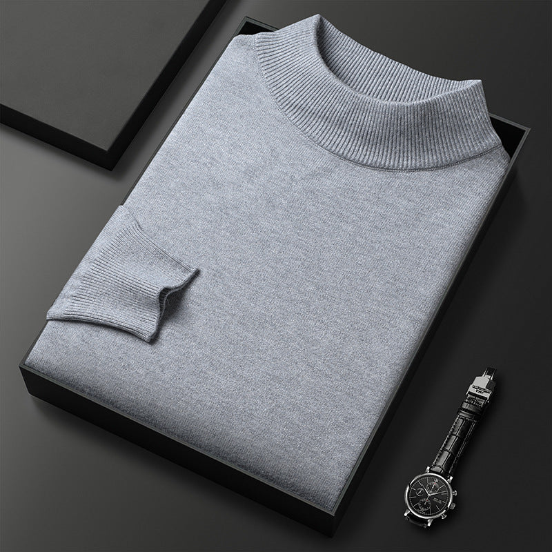 Pull Homme Hiver Chaud et Confortable Col Montant