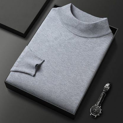 Pull Homme Hiver Chaud et Confortable Col Montant