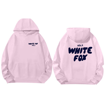 Sweat à Capuche Streetwear Blanc Confortable