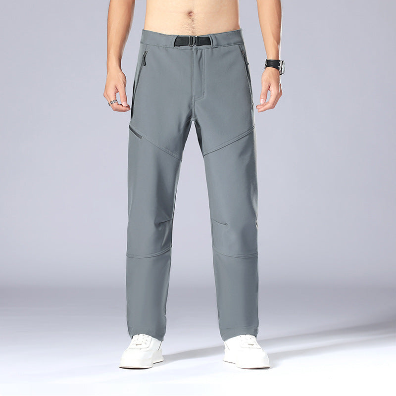 Pantalon de Randonnée Homme Élastique et Respirant avec Poches Zippées