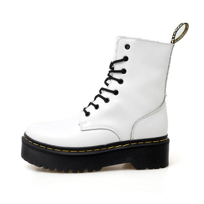 Bottes Femmes Chic et Confortables en Cuir Noir - PanierRoyale