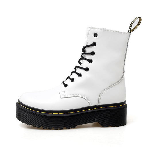 Bottes Femmes Chic et Confortables en Cuir Noir - PanierRoyale