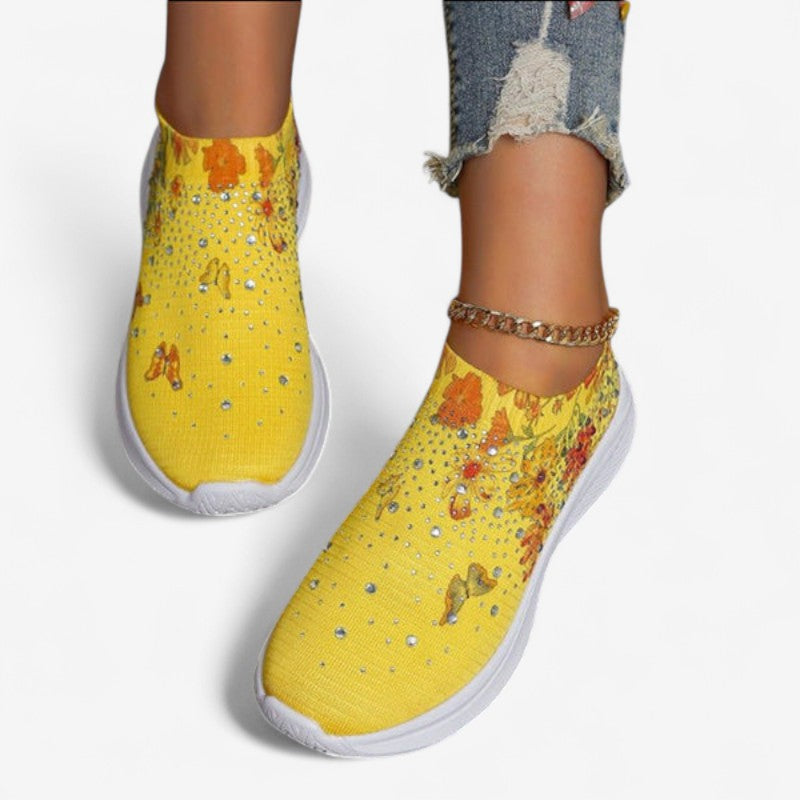 Baskets Femme Mode Printemps Floral