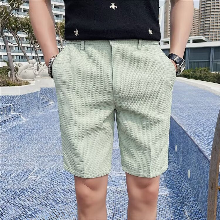 Short de détente Homme Blanc en Coton Doux