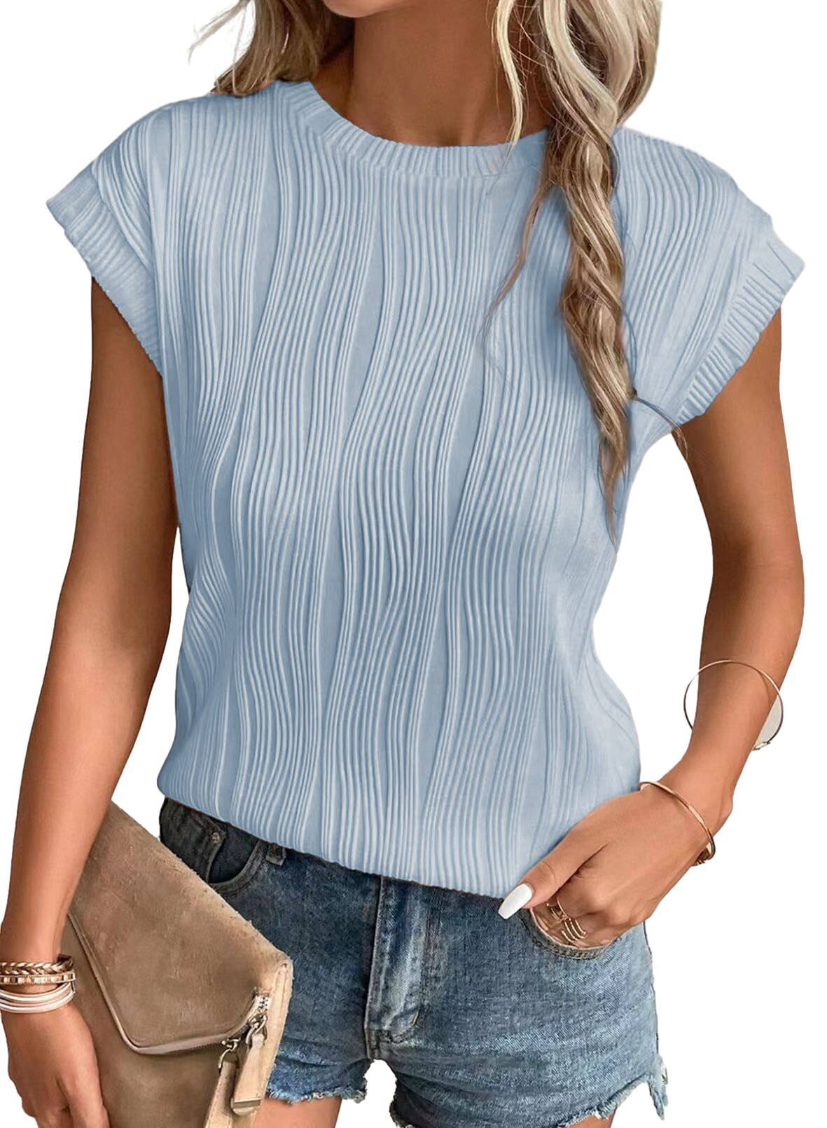Blouse Femme Noire Plissée Chic et Élégante
