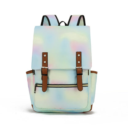 Sac à dos femme noir fleuri chic