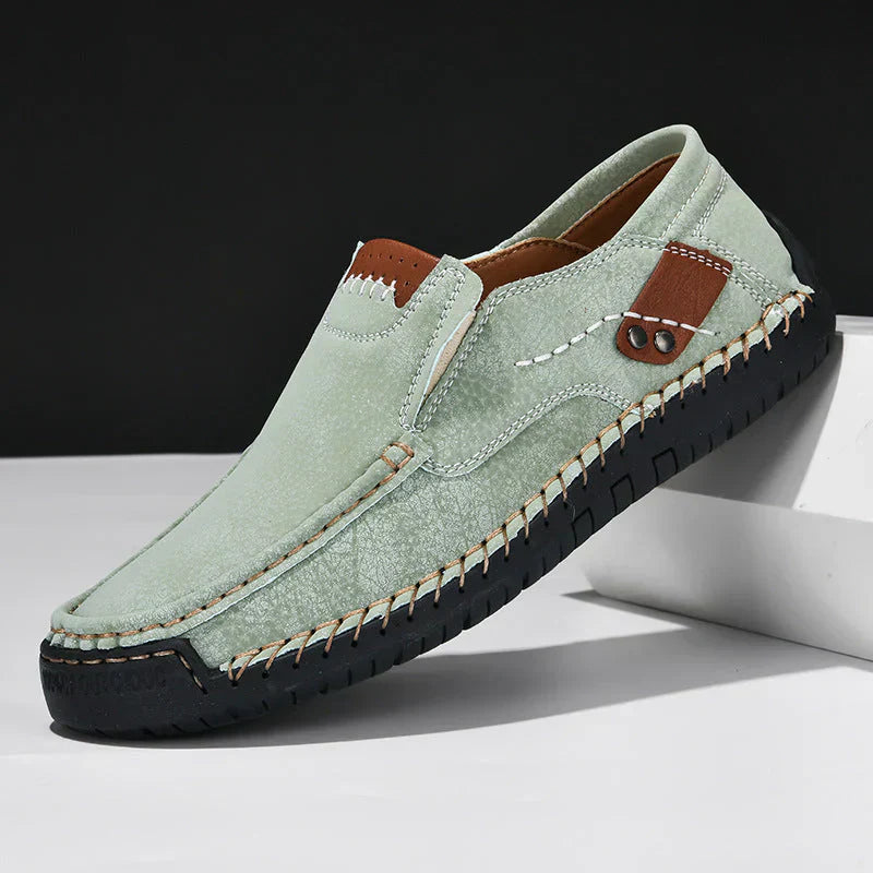 Chaussure Homme Cuir Marine Noir Élégant