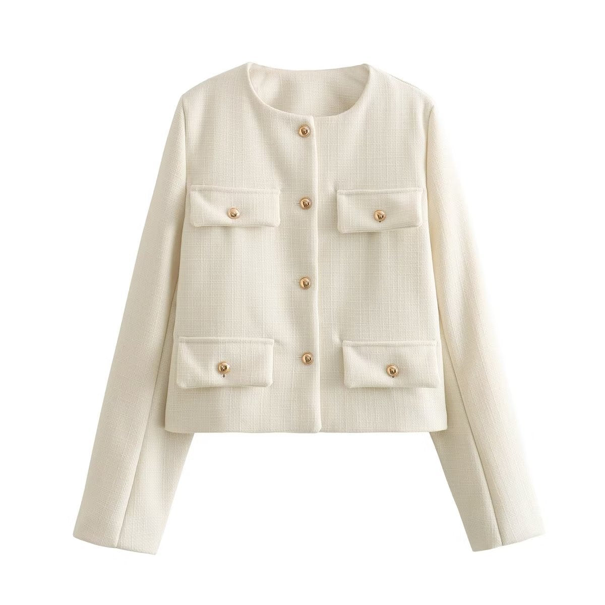 Veste Femme Élégante Manches Longues