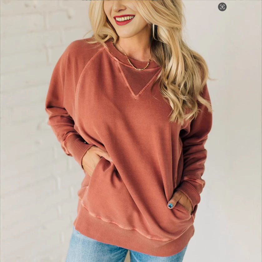 Sweat femme rose douce et chaude pour femme - PanierRoyale