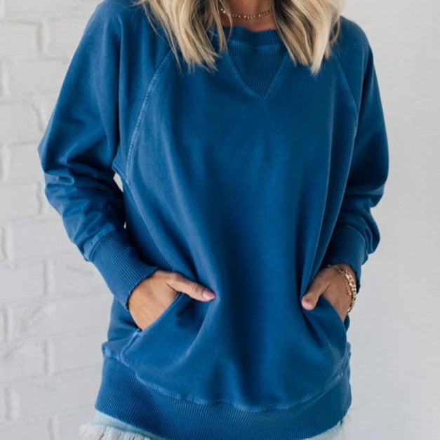 Sweat femme rose douce et chaude pour femme