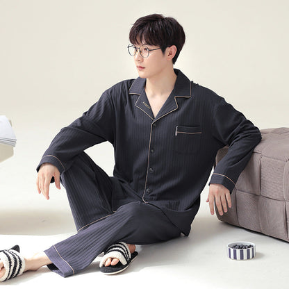 Pyjama Homme Doux Manches Longues pour Chaque Jour