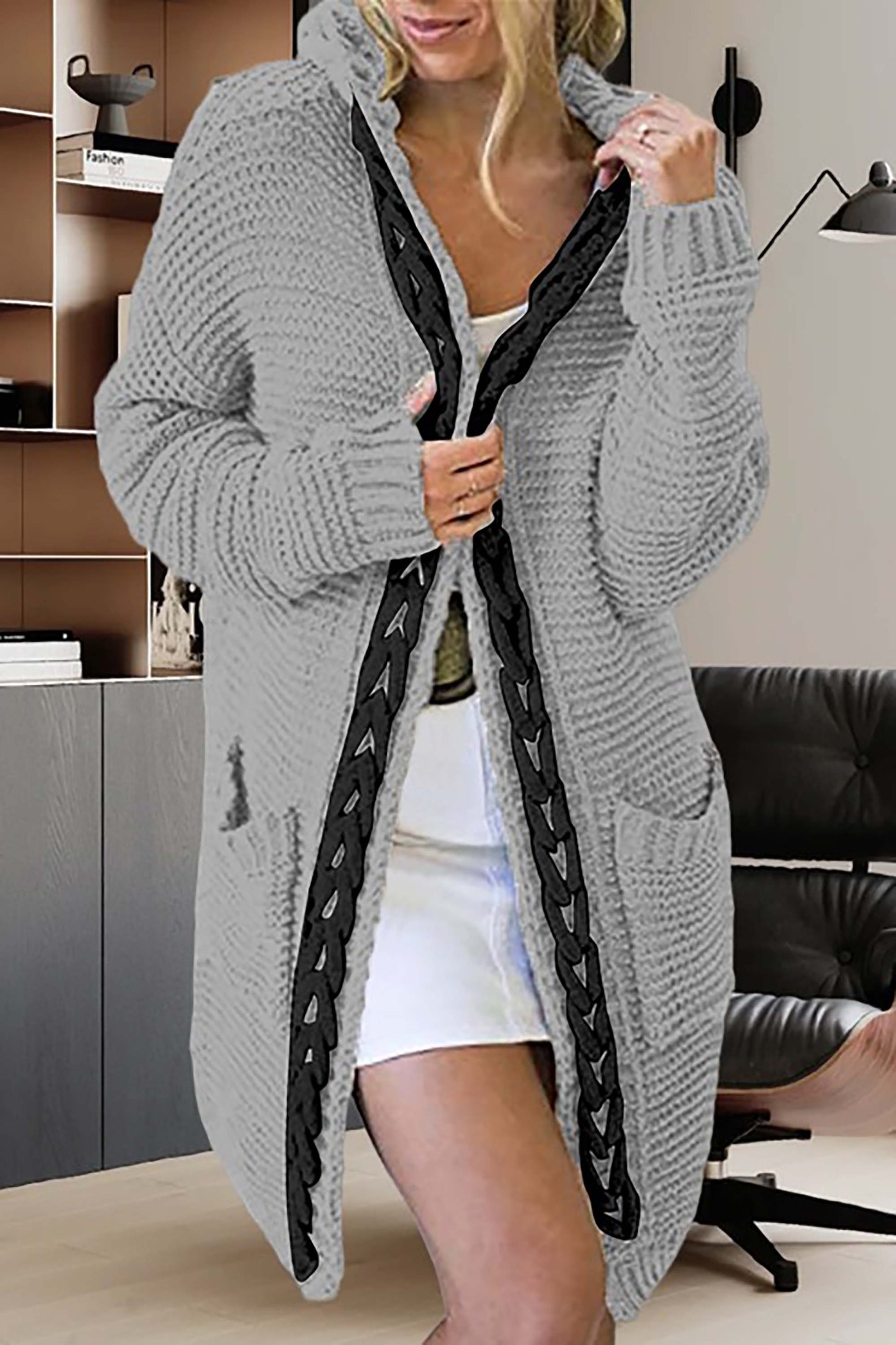 Pull Capuche Oversize Confortable Homme et Femme - PanierRoyale