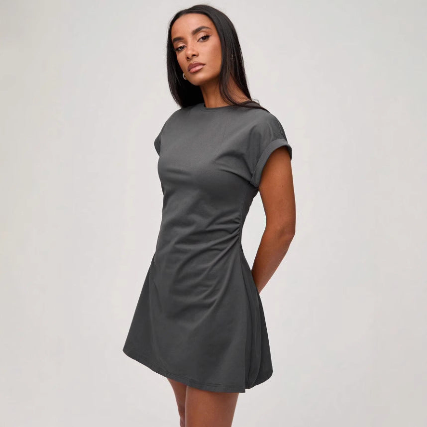Robe T-Shirt Femme Décontractée et Moderne