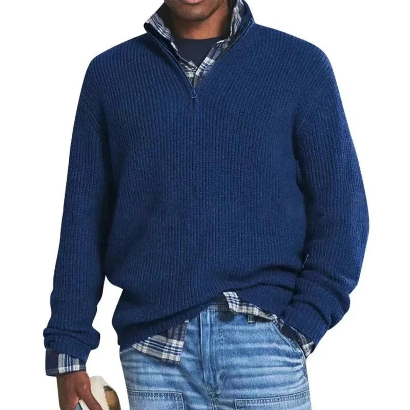 Pull Coton Doux Homme - Sweat à Capuche Chaud et Confortable