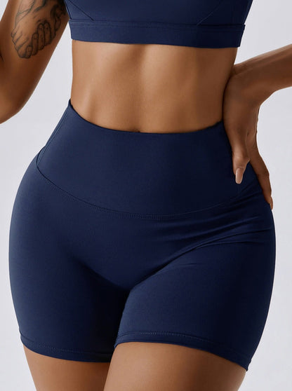 Shorts de Fitness Uni sans Couture pour Femme
