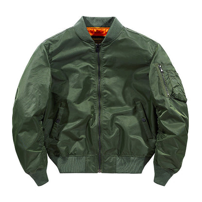 Blouson cuir aviateur épais et robuste pour homme