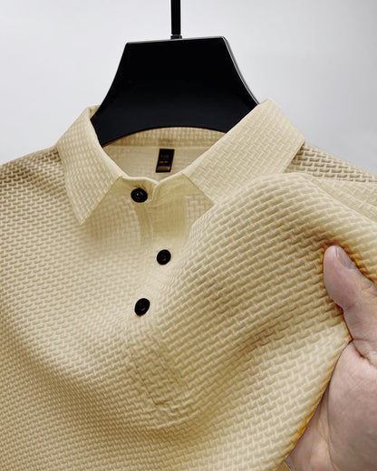Chemise Polo Classique avec Col Amidonné et Coton Doux