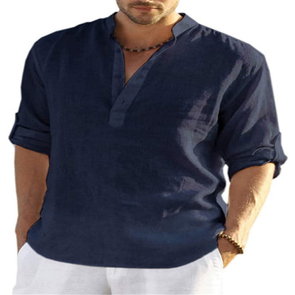 Chemise Coton Manches Longues Été Léger