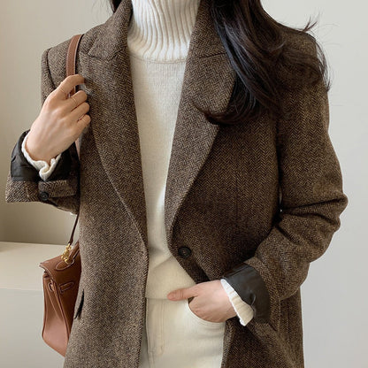 Veste Blazer Femme Élégante et Polyvalente pour Toutes Occasions - PanierRoyale