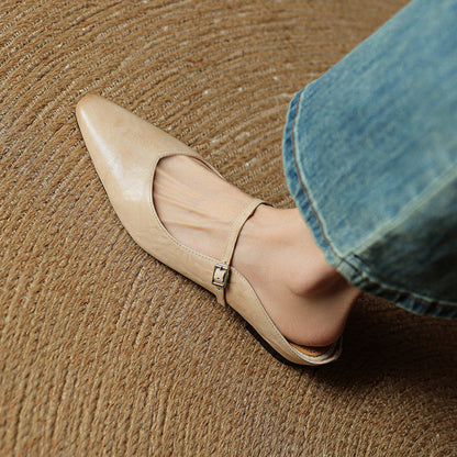 Mules Femmes en Cuir Authenticité Luxe