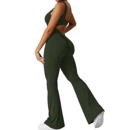 Combinaison Flare Dos Nu Fashion Femme