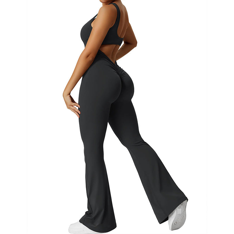 Combinaison Flare Dos Nu Fashion Femme - BerlinGlamour