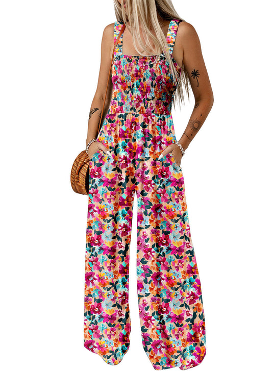 Salopette Femme Printemière Florale Élégante - BerlinGlamour