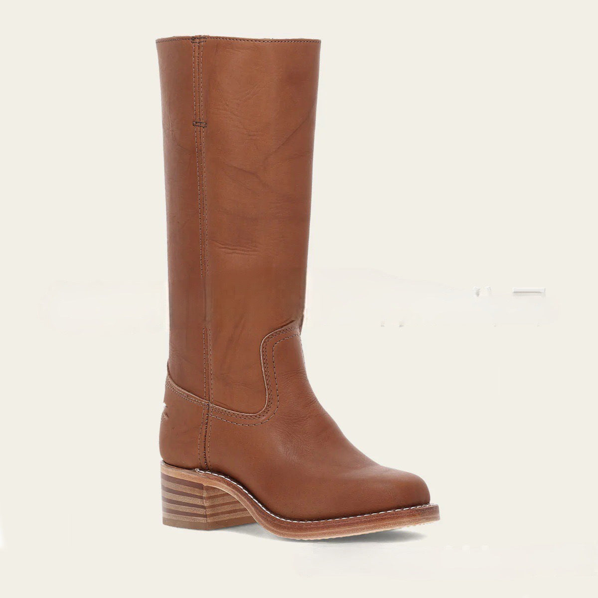 Bottes Femmes Western à Talon Bloc Cuir