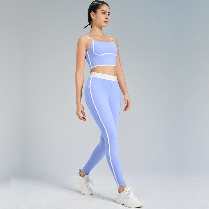 Tenue de Yoga Sport Féminine Élastique