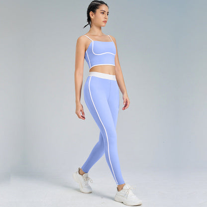 Tenue de Yoga Sport Féminine Élastique